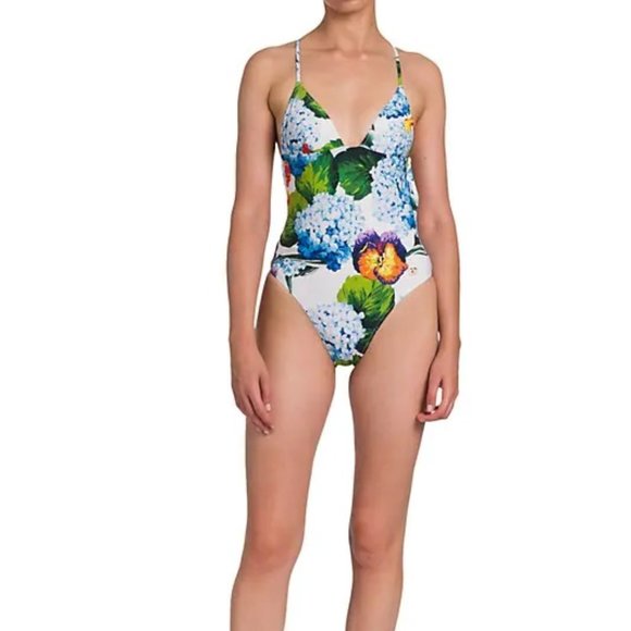 DOLCE&GABBANA Floral One-Piece Swimsuit - Picture 3 of 10